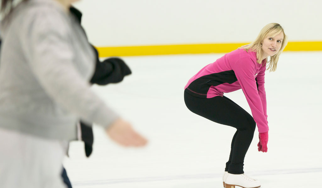 Image of the adult morning skate sessions